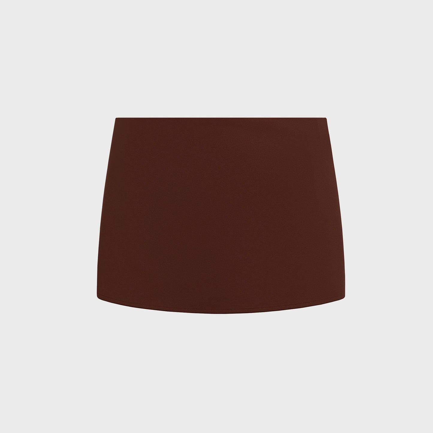Women Kith Micro Mini Stretch Skirt - Brown