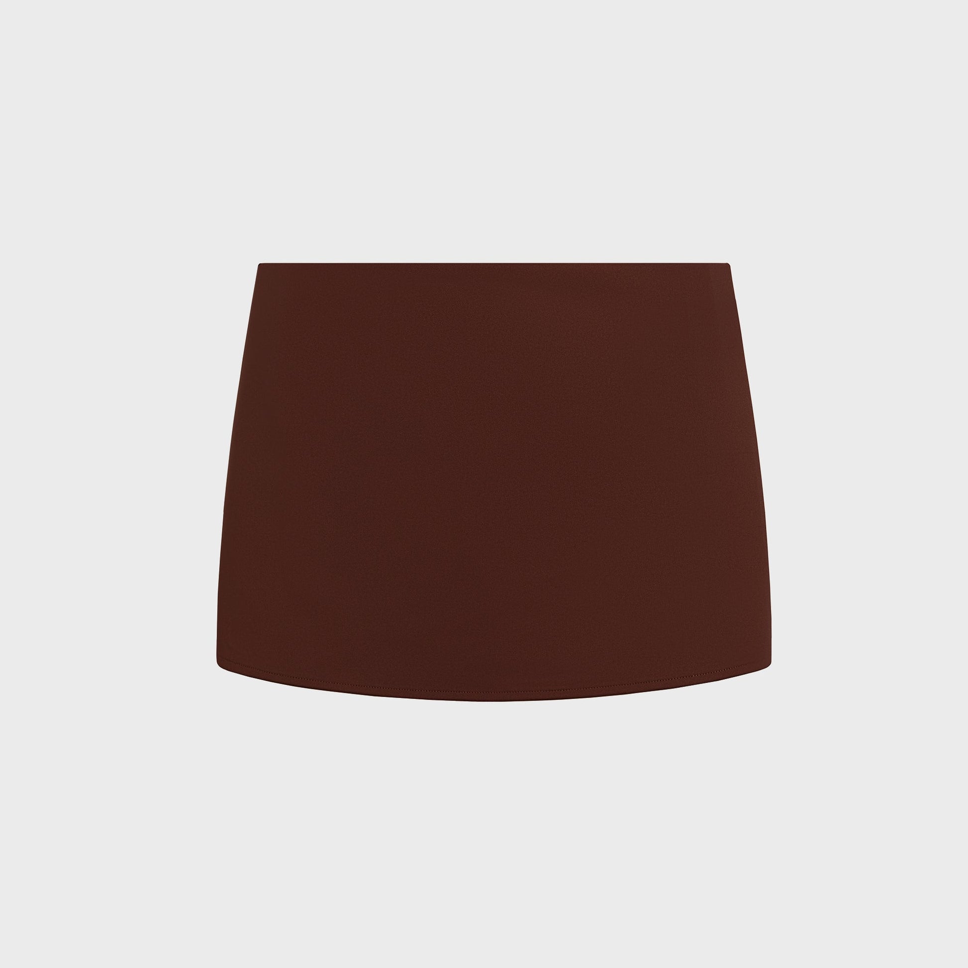 Women Kith Micro Mini Stretch Skirt - Brown