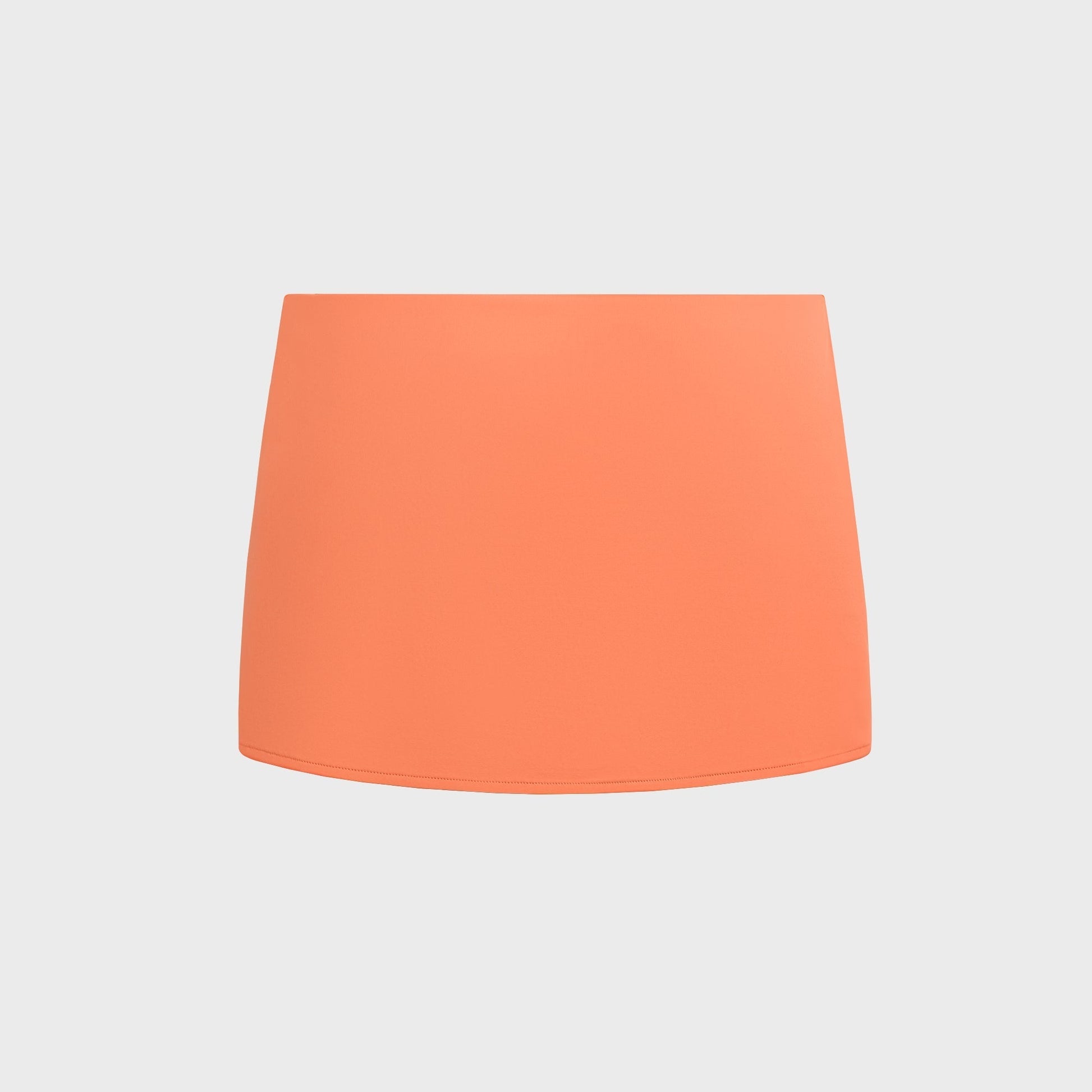 Women Kith Micro Mini Skirt - Tangerine