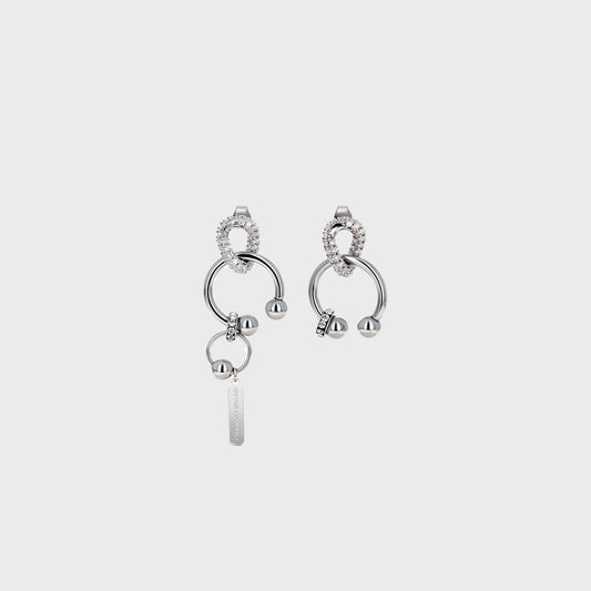 Women Kith Justine Clenquet Phoebe Earring - Palladium