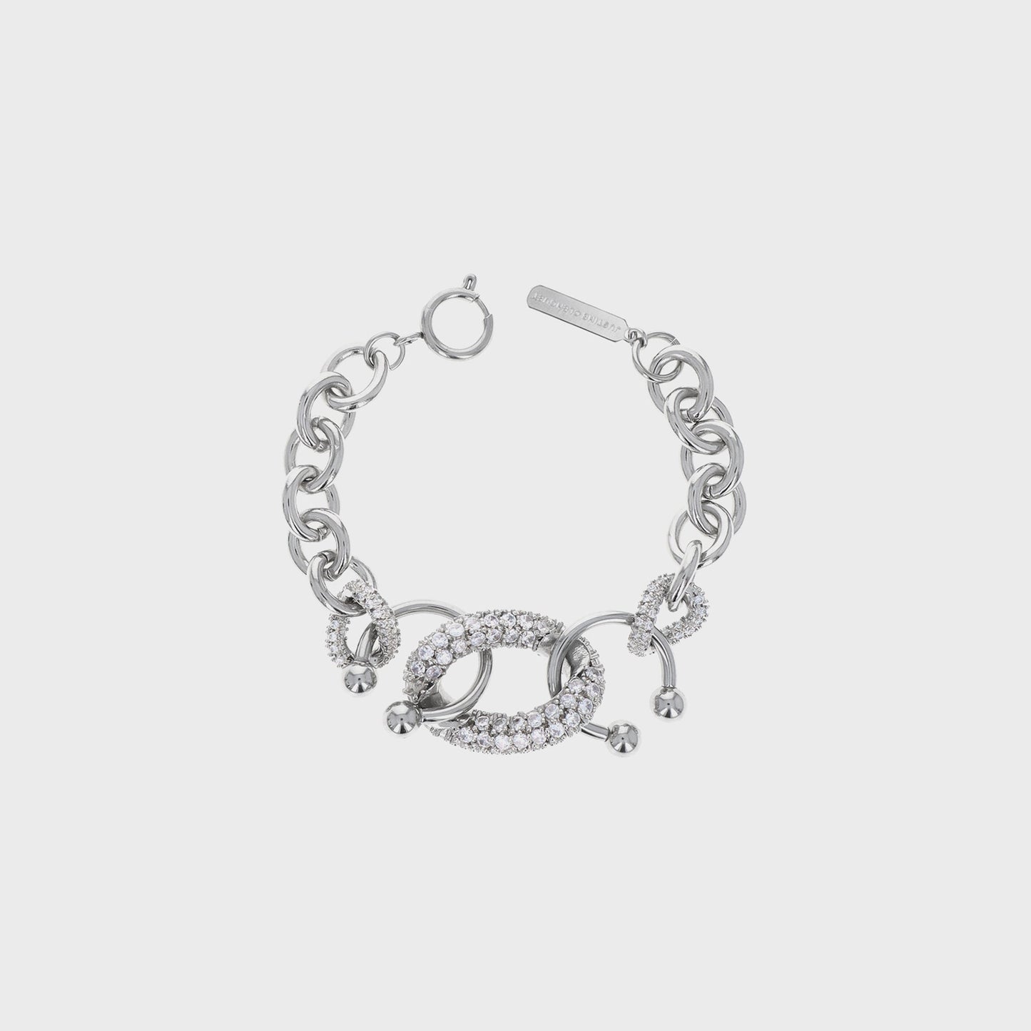 Women Kith Justine Clenquet Phoebe Bracelet - Palladium