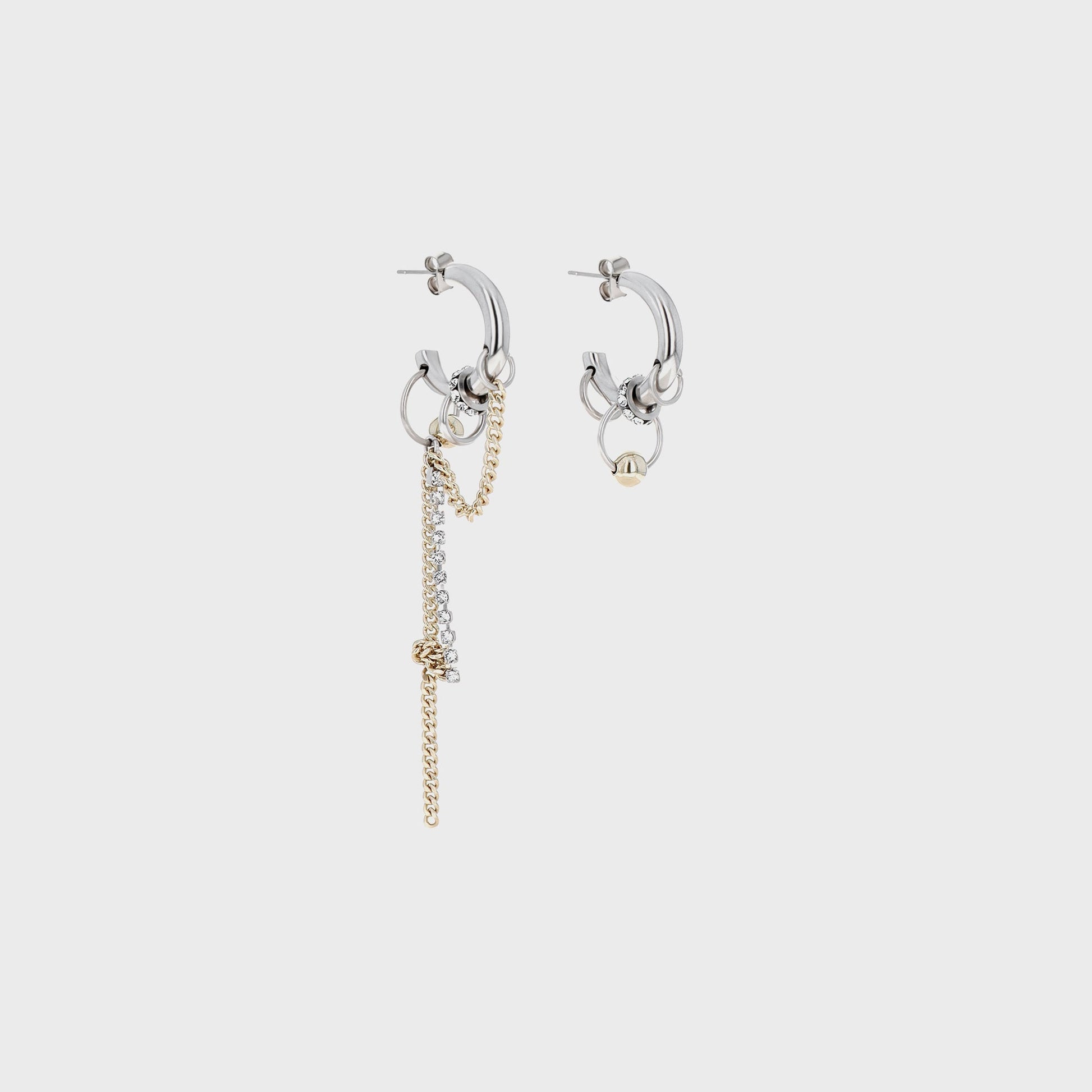 Women Kith Justine Clenquet Amber Earring - Gold / Palladium