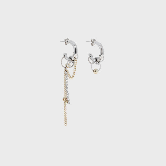 Women Kith Justine Clenquet Amber Earring - Gold / Palladium