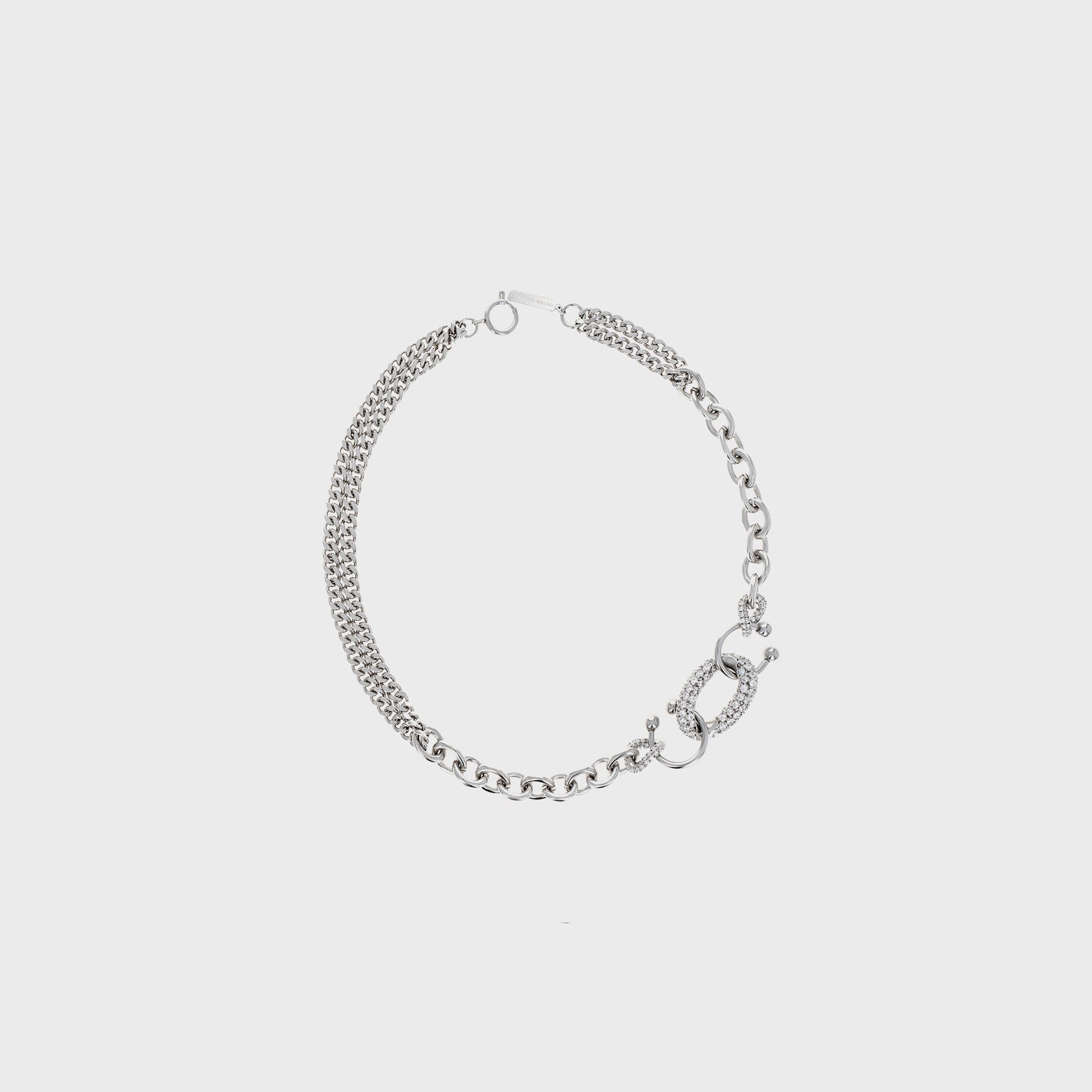 Women Kith Justine Clenquet Phoebe Necklace - Palladium