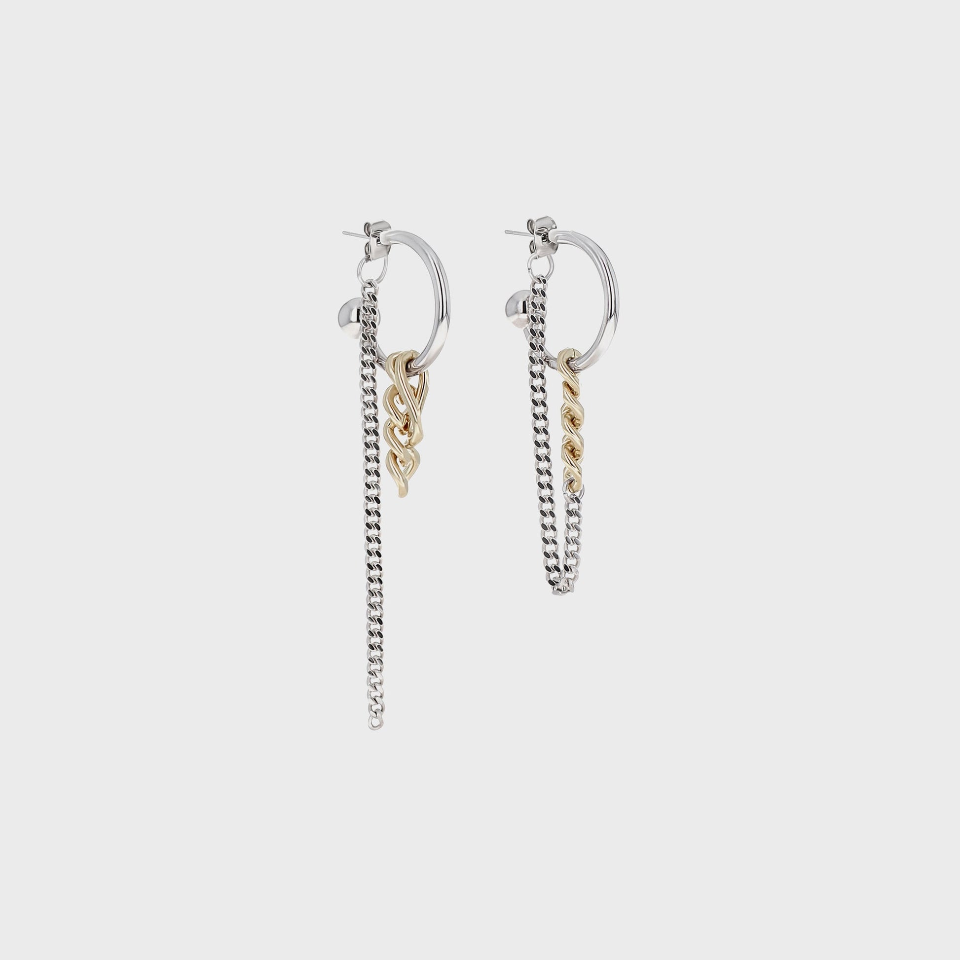 Women Kith Justine Clenquet Jena Earring - Gold / Palladium
