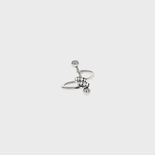 Women Kith Justine Clenquet Molly Ring - Palladium