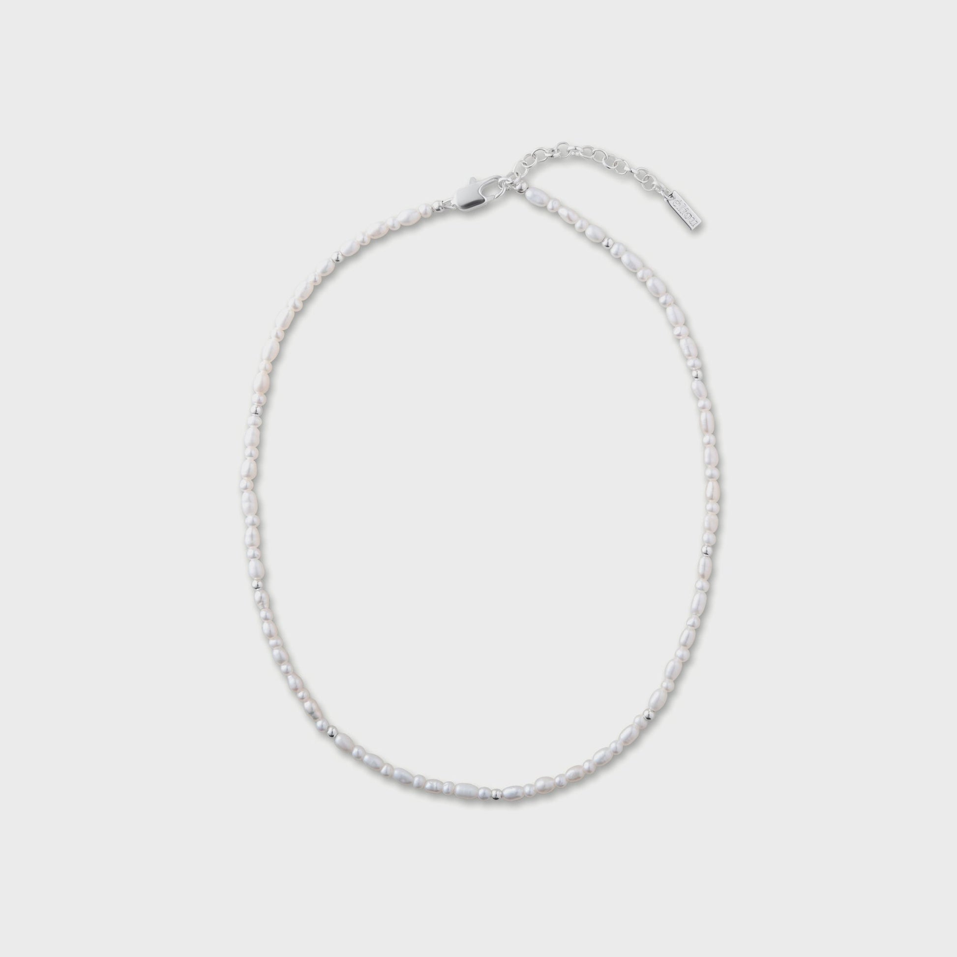 Women Kith Eliou Bianco Necklace - Pearl / Silver