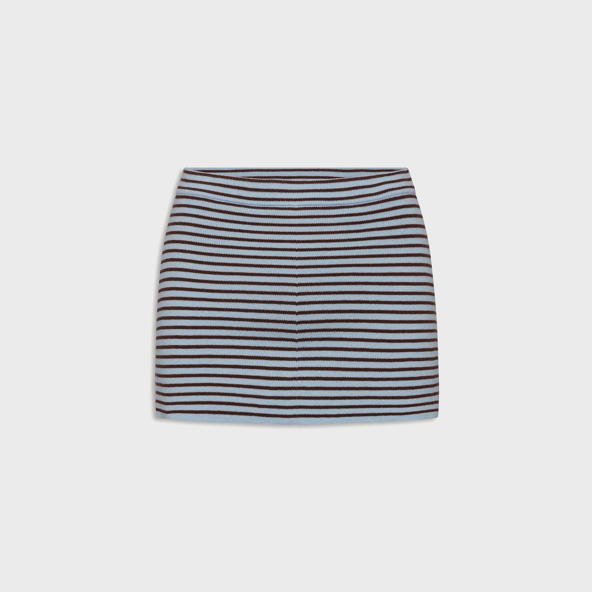 Women Kith Frankies Bikinis Marialla Cloud Knit Skort - Montauk Stripe