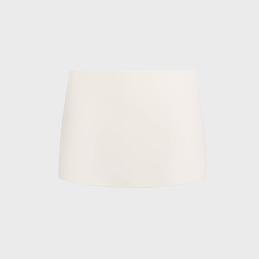 Women Kith Micro Mini Stretch Skirt - White