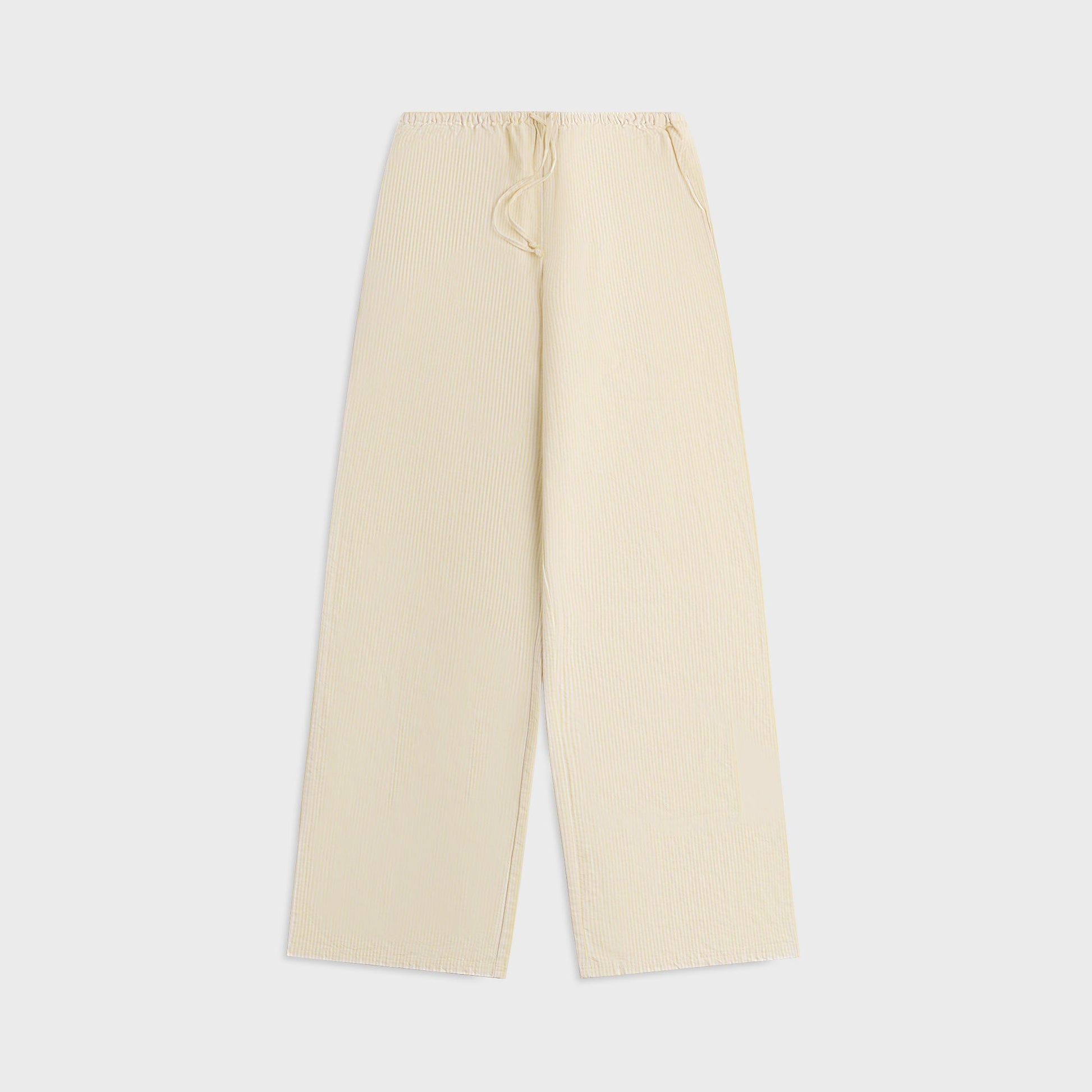 Women Kith Stripe Lounge Pant - Yellow / White