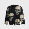 Skulls On Black
