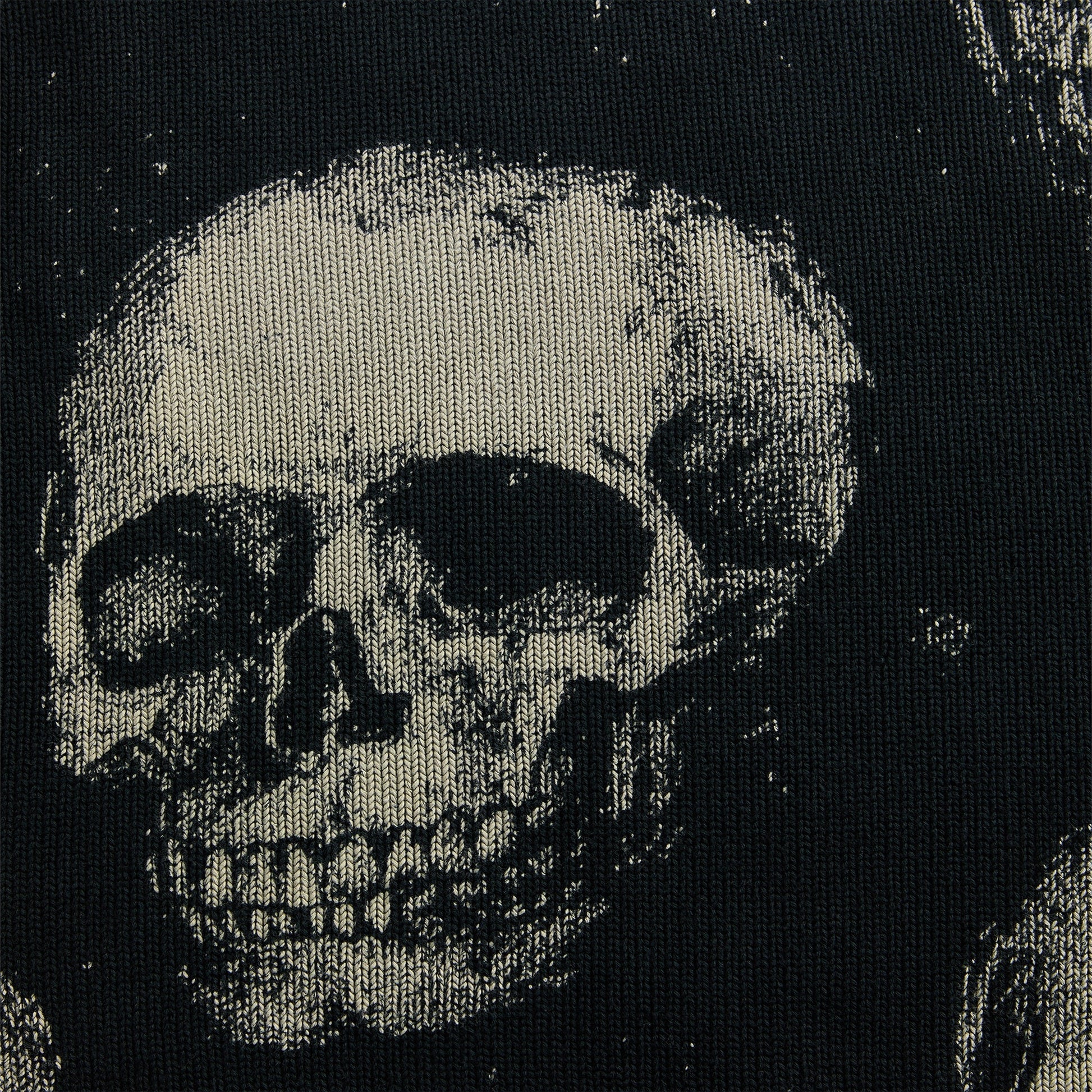 Women Kith R13 Printed Boyfriend Sweater - Skulls On Black