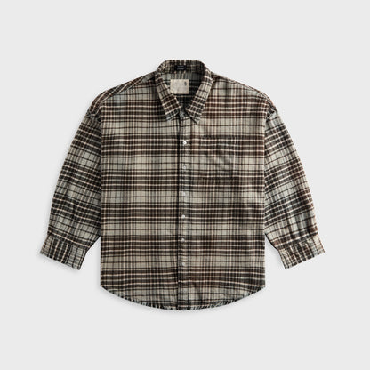 Women Kith R13 Shredded Seam Drop - Blue Plaid