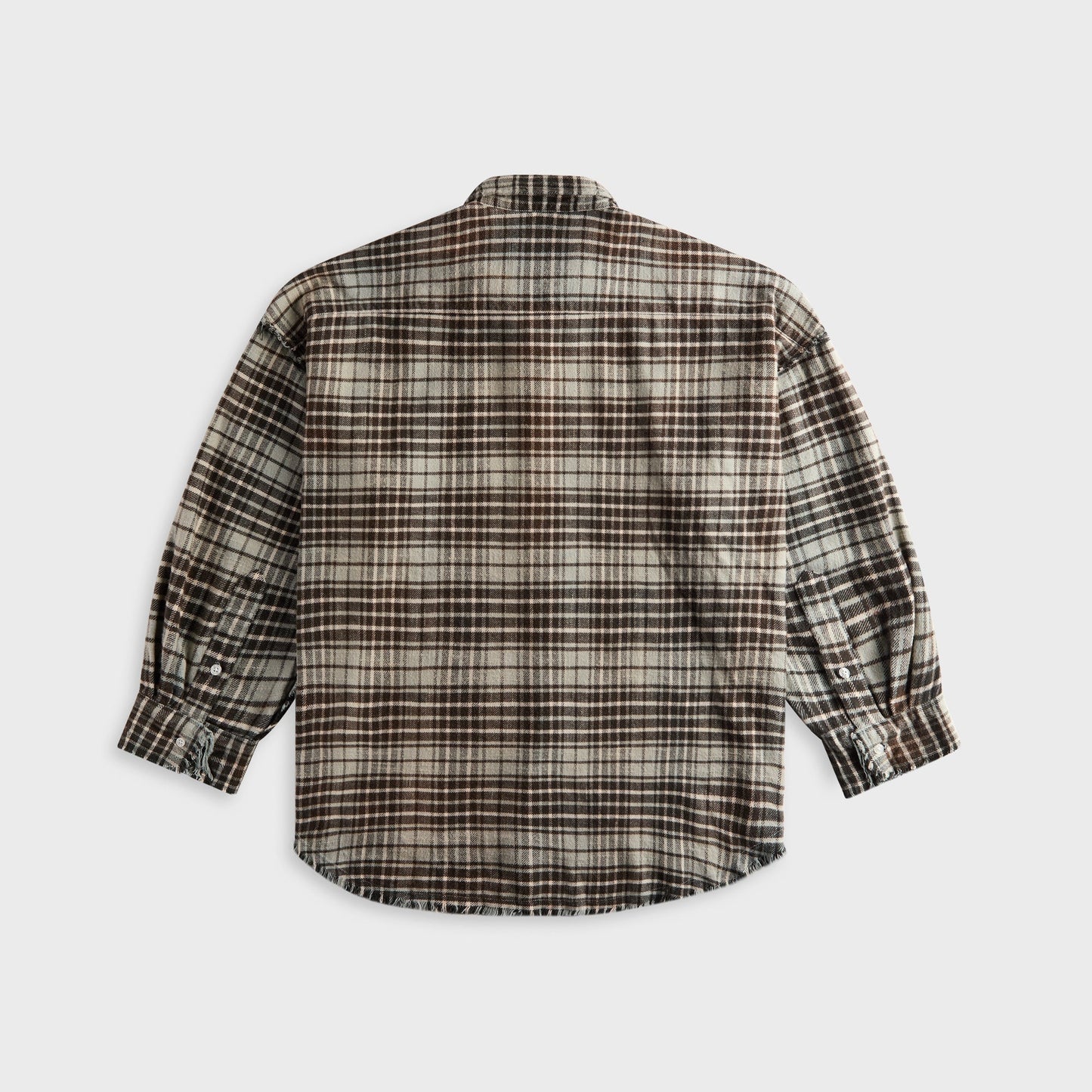 Women Kith R13 Shredded Seam Drop - Blue Plaid