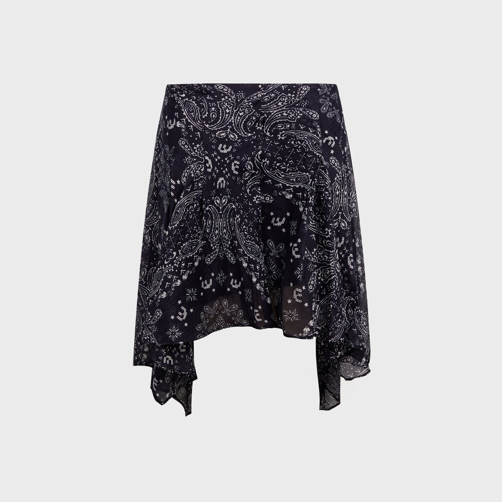 Women Kith Miaou TY Skirt - Bandana Navy