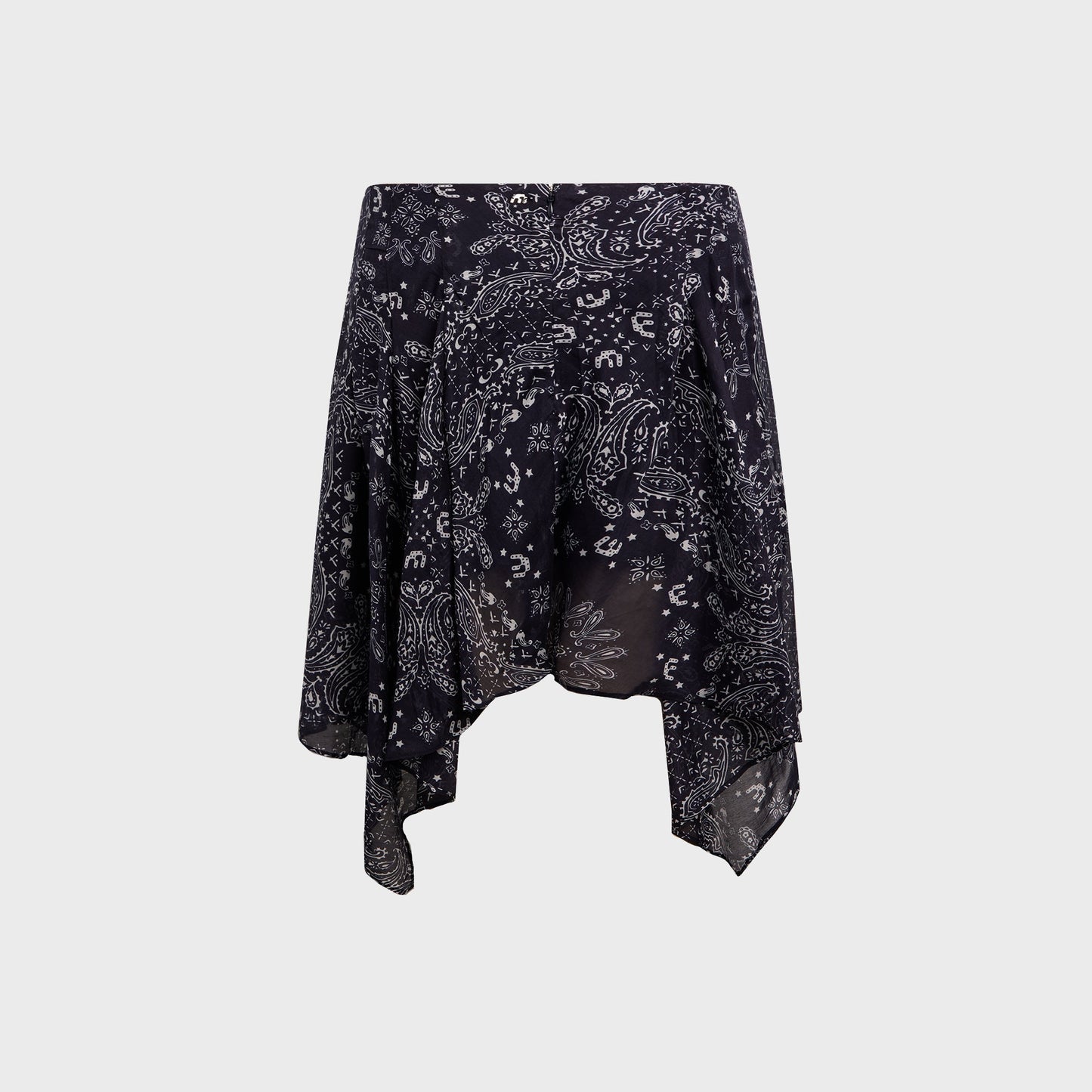 Women Kith Miaou TY Skirt - Bandana Navy