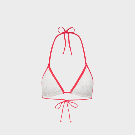 Women Kith Miaou Kauai Bikini Top - Heather Grey