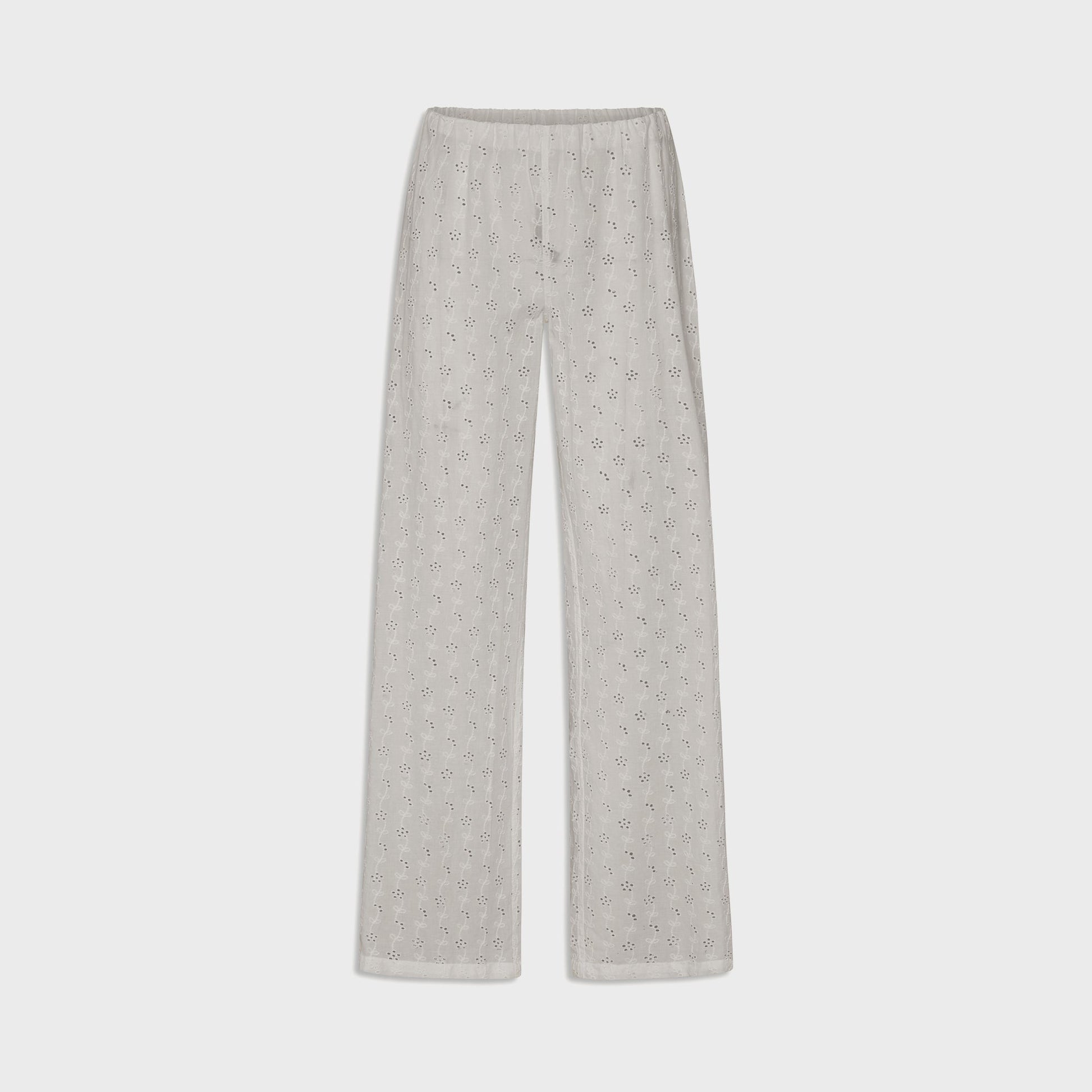 Women Kith Frankies Bikinis Princess Eyelet Pant - Daisy Eyelet