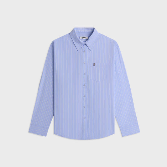 Women Kith Oona Buttondown - Blue / White
