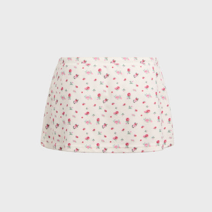Women Kith Dani Terry Mini Skort - Ditsy Floral