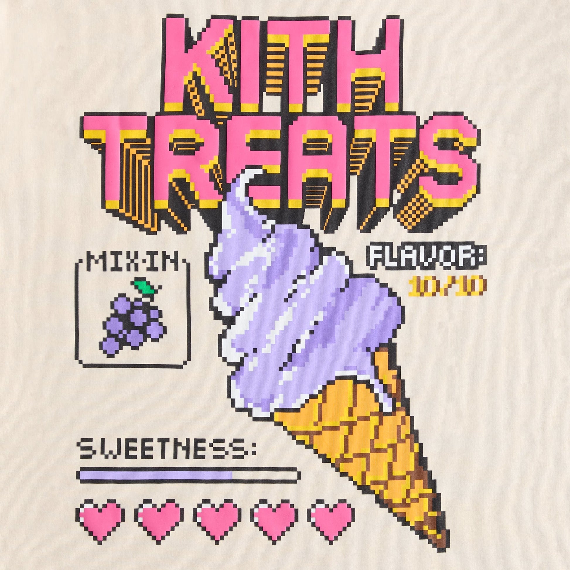 Men Kith Kith Treats Grape Arcade Tee - Waffle