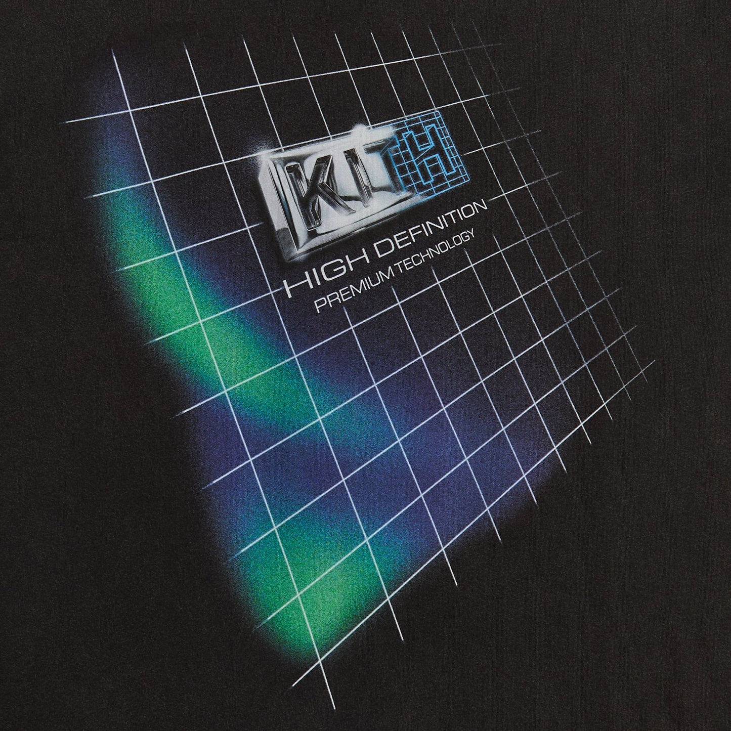 Men Kith Kith Render Logo Vintage Tee - Black
