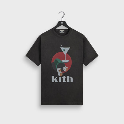 Men Kith Kith High Roller Vintage Tee - Black