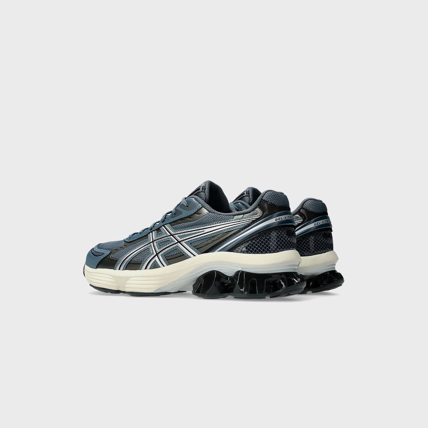 Men Kith ASICS Gel-Kinetic Fluent - Carrier Grey / Pure Silver