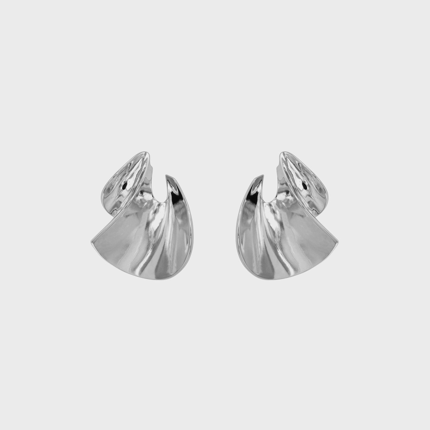 Women Kith Black Suede Studio Lola Earring - Silver