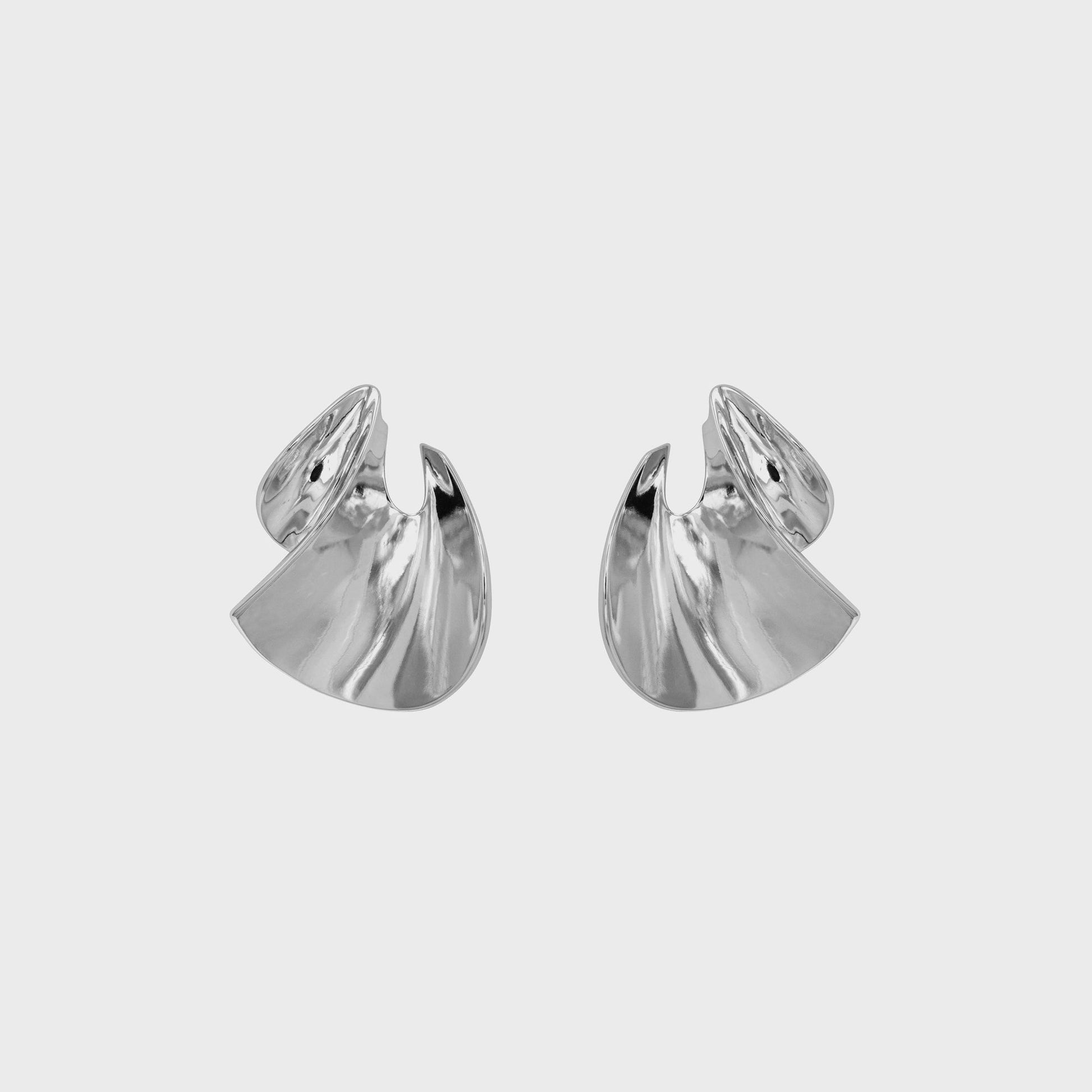 Women Kith Black Suede Studio Lola Earring - Silver