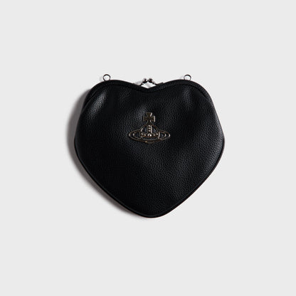 Women Kith Vivienne Westwood Belle Heart Frame Purse - Black