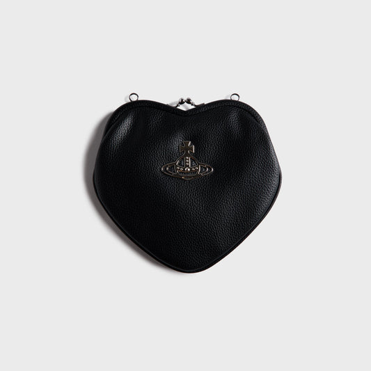 Women Kith Vivienne Westwood Belle Heart Frame Purse - Black