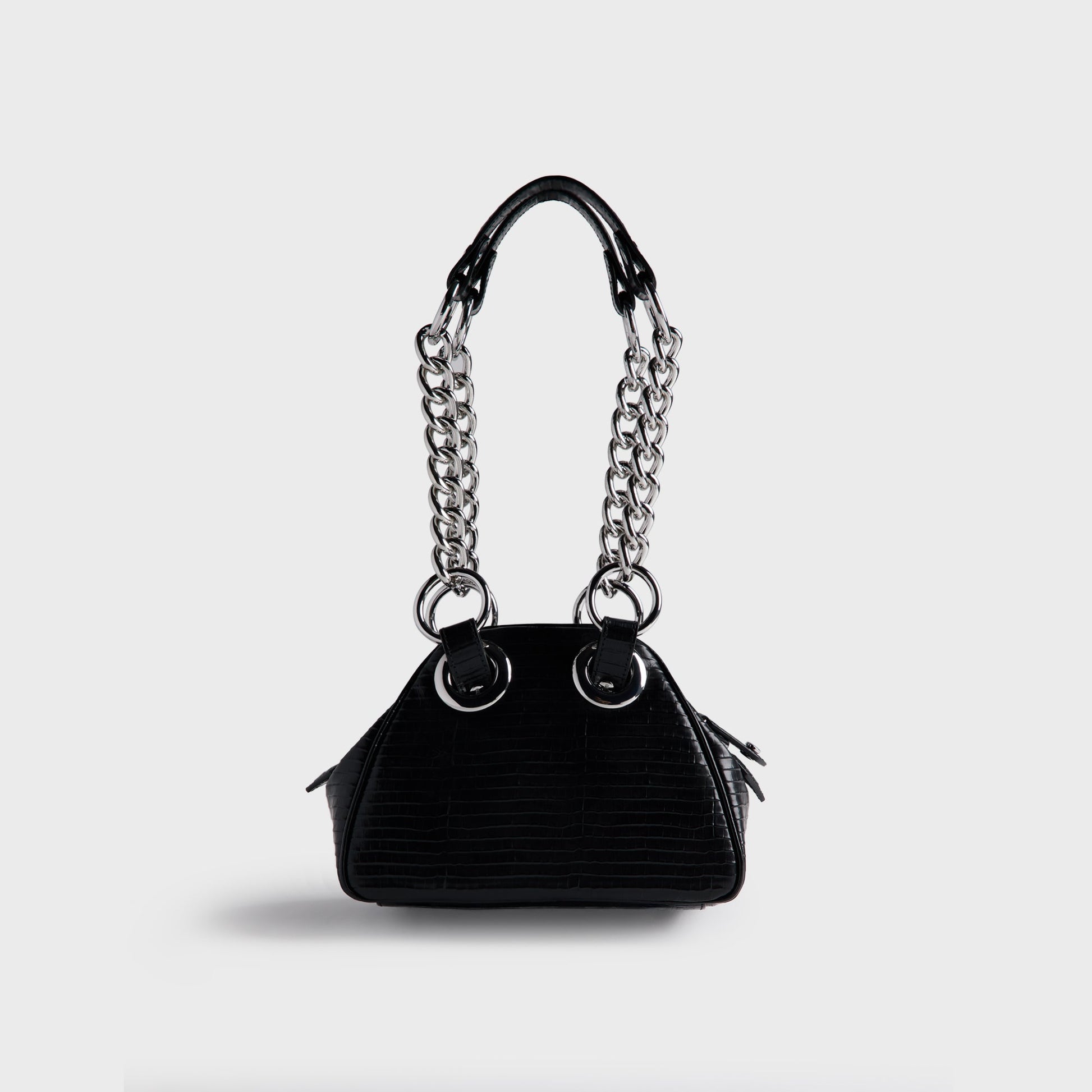 Women Kith Vivienne Westwood Archive Chain Bag - Black Croc