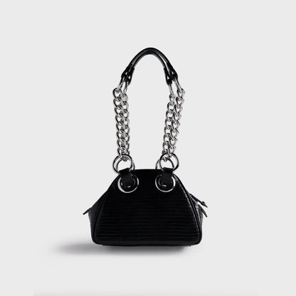Women Kith Vivienne Westwood Archive Chain Bag - Black Croc