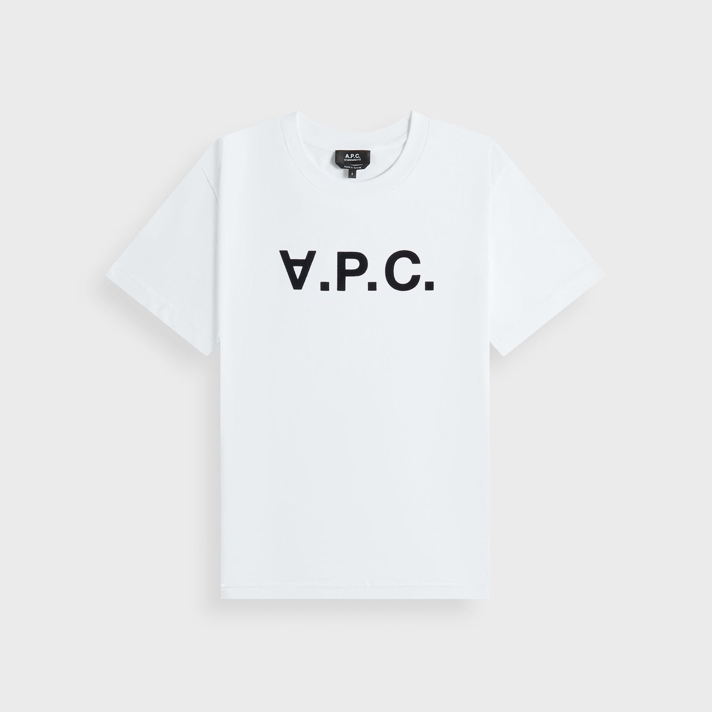 Men Kith A.P.C. Standard Grand VPC Tee - White / Dark Navy