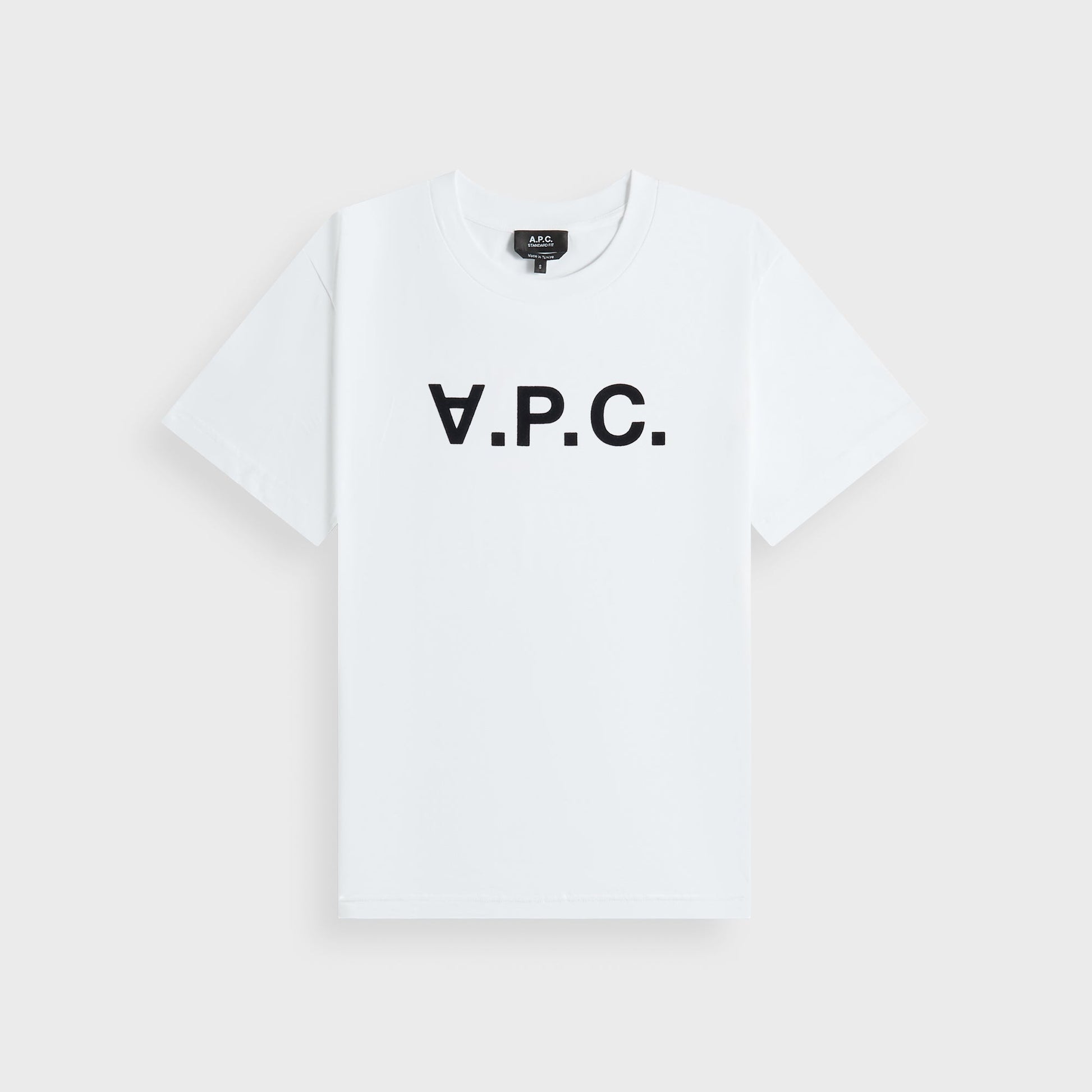 Men Kith A.P.C. Standard Grand VPC Tee - White / Dark Navy
