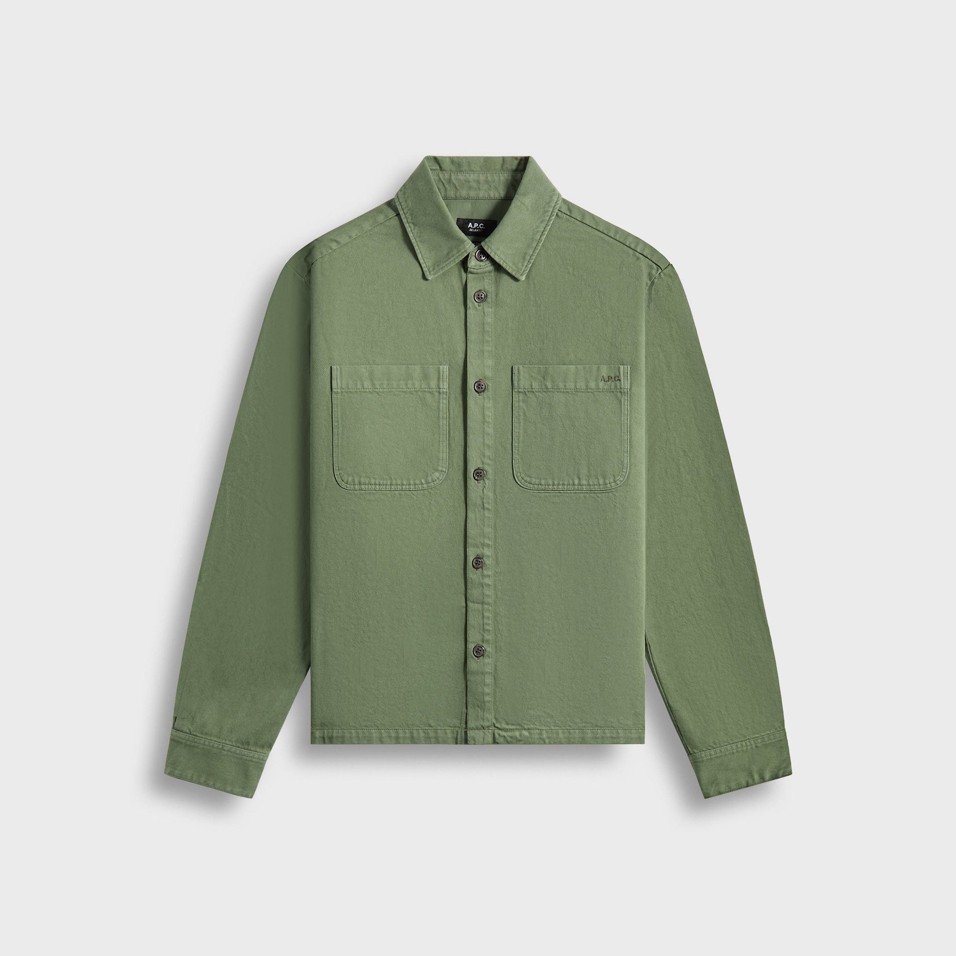 Men Kith A.P.C. Surchemise Leon - Green
