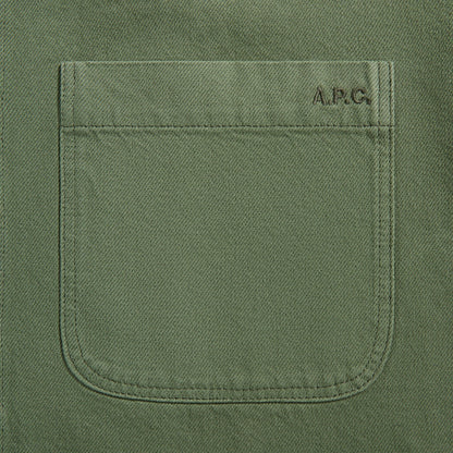 Men Kith A.P.C. Surchemise Leon - Green