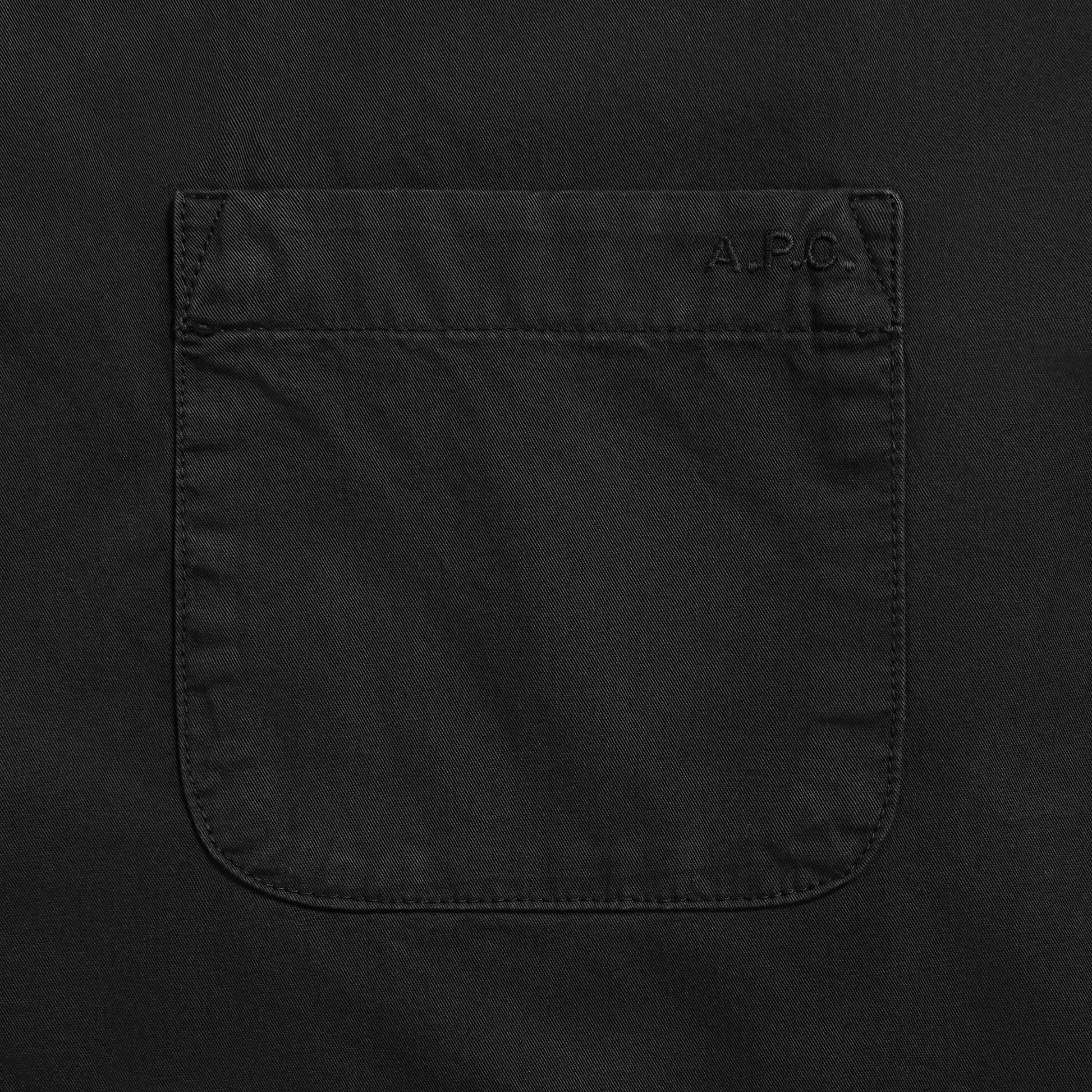 Men Kith A.P.C. Chemise Malo Logo False - Black