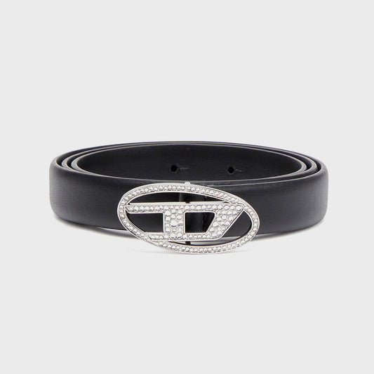 Women Kith Diesel 1DR Belt with Crystals - Black