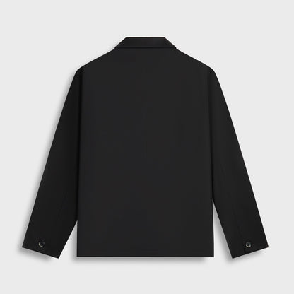 Men Kith Barena Overshirt Visal Novento - Nero