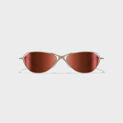 Men Kith Revo Loop Frames - Gold / Drive Lenses