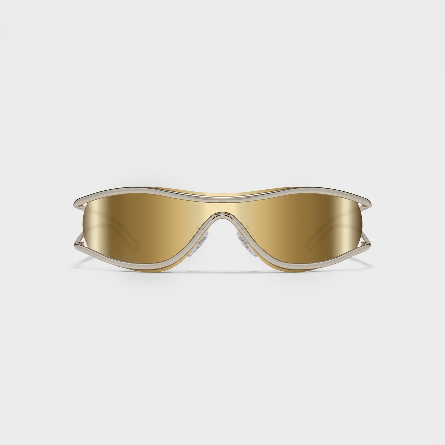 Men Kith Revo Gravity Frames - Metallic Blue / Blue Water Lenses