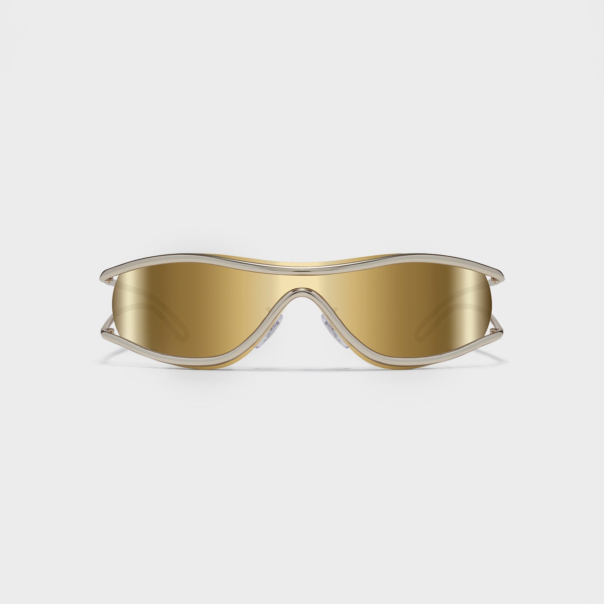 Men Kith Revo Gravity Frames - Metallic Blue / Blue Water Lenses