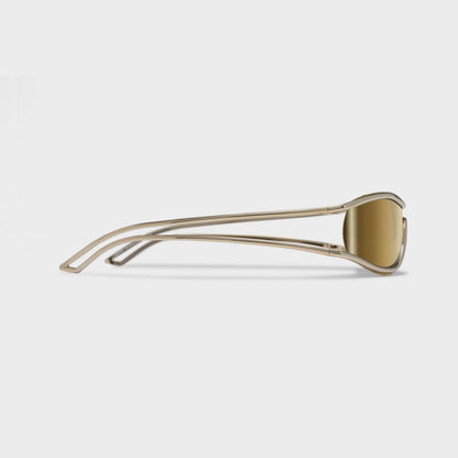 Men Kith Revo Gravity Frames - Metallic Blue / Blue Water Lenses