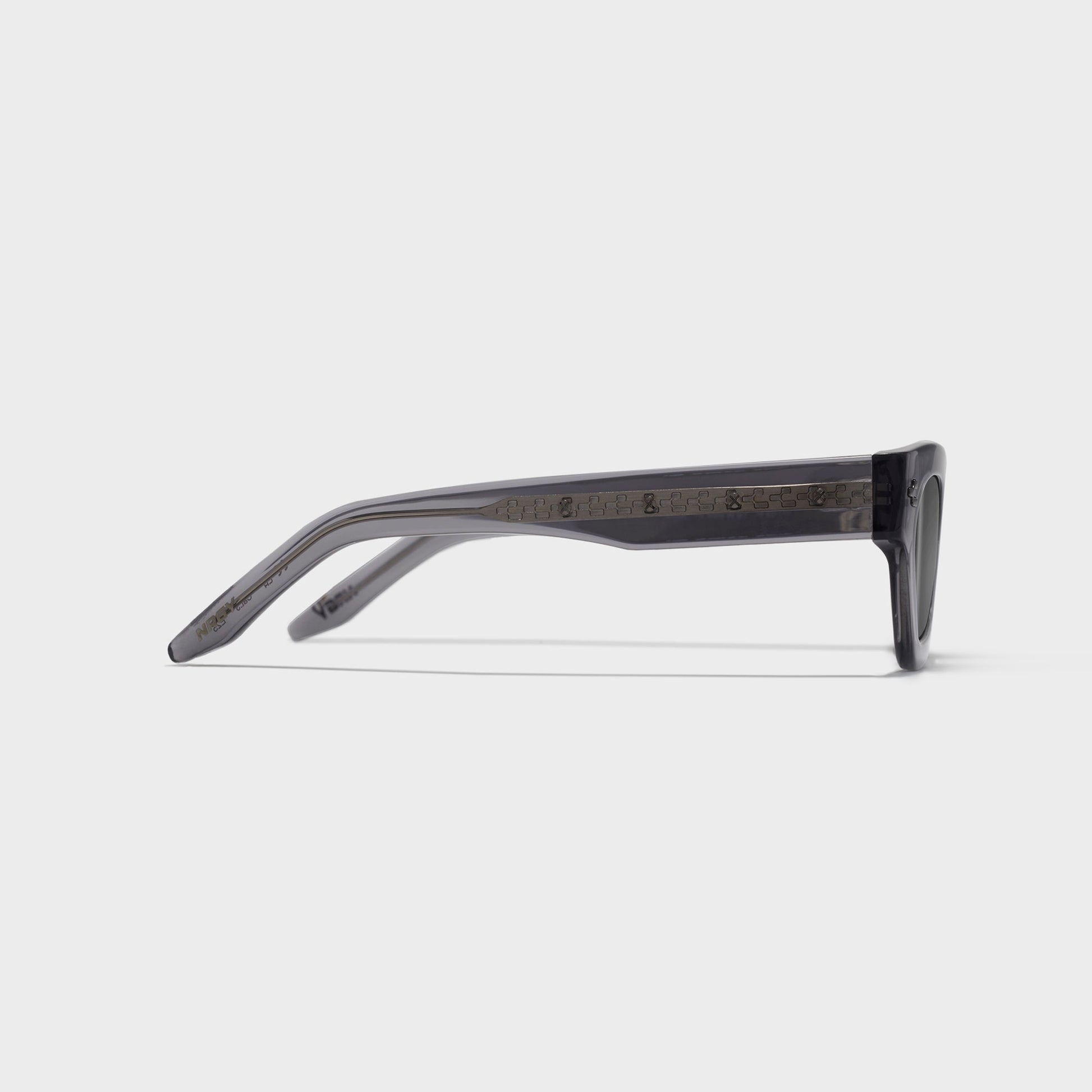 Men Kith Revo Lynx Frames - Crystal Grey / Graphite Lenses