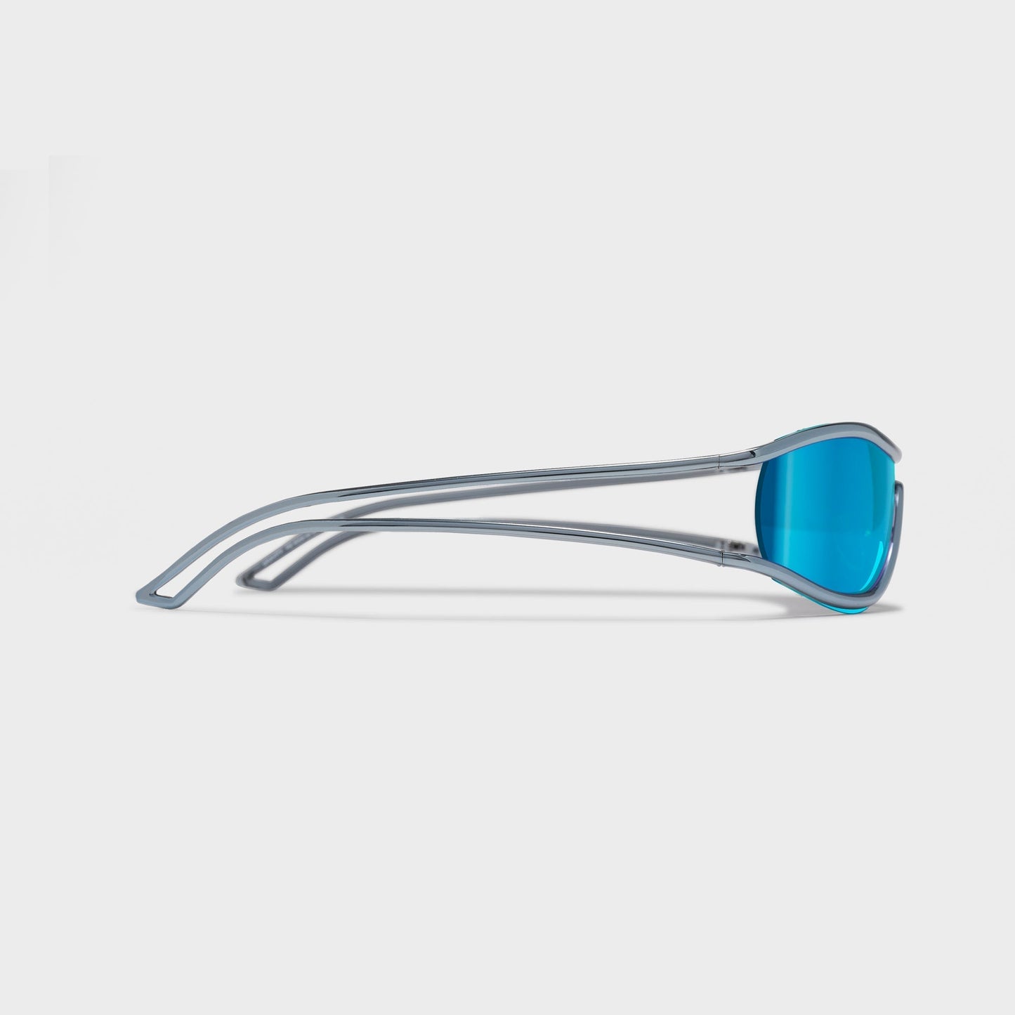 Men Kith Revo Gravity Frames - Metallic Blue / Blue Water Lenses