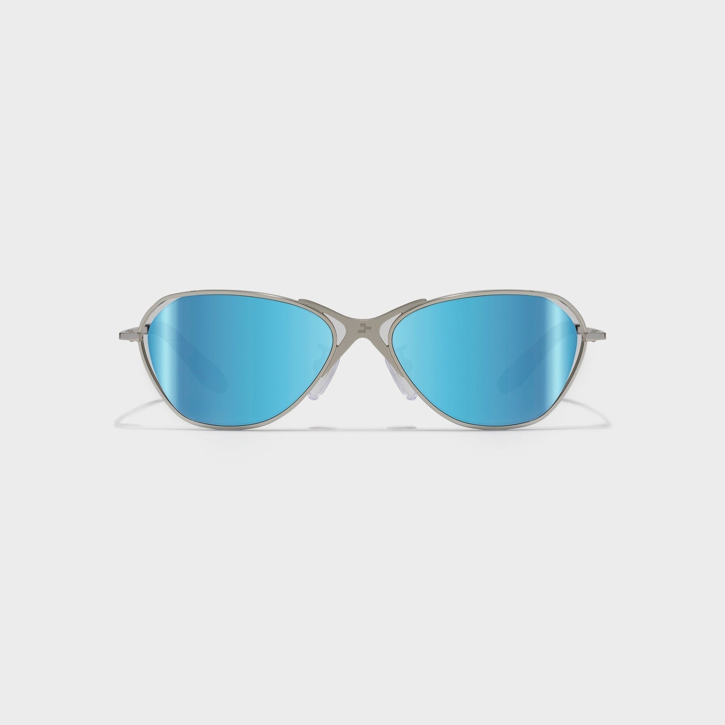 Men Kith Revo Loop Frames - Chrome / Blue Water Lenses