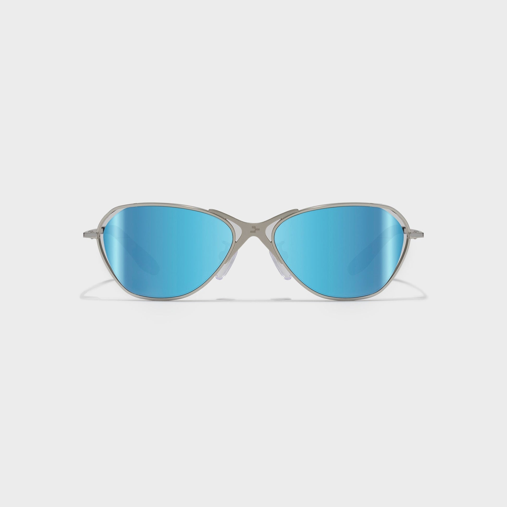 Men Kith Revo Loop Frames - Chrome / Blue Water Lenses