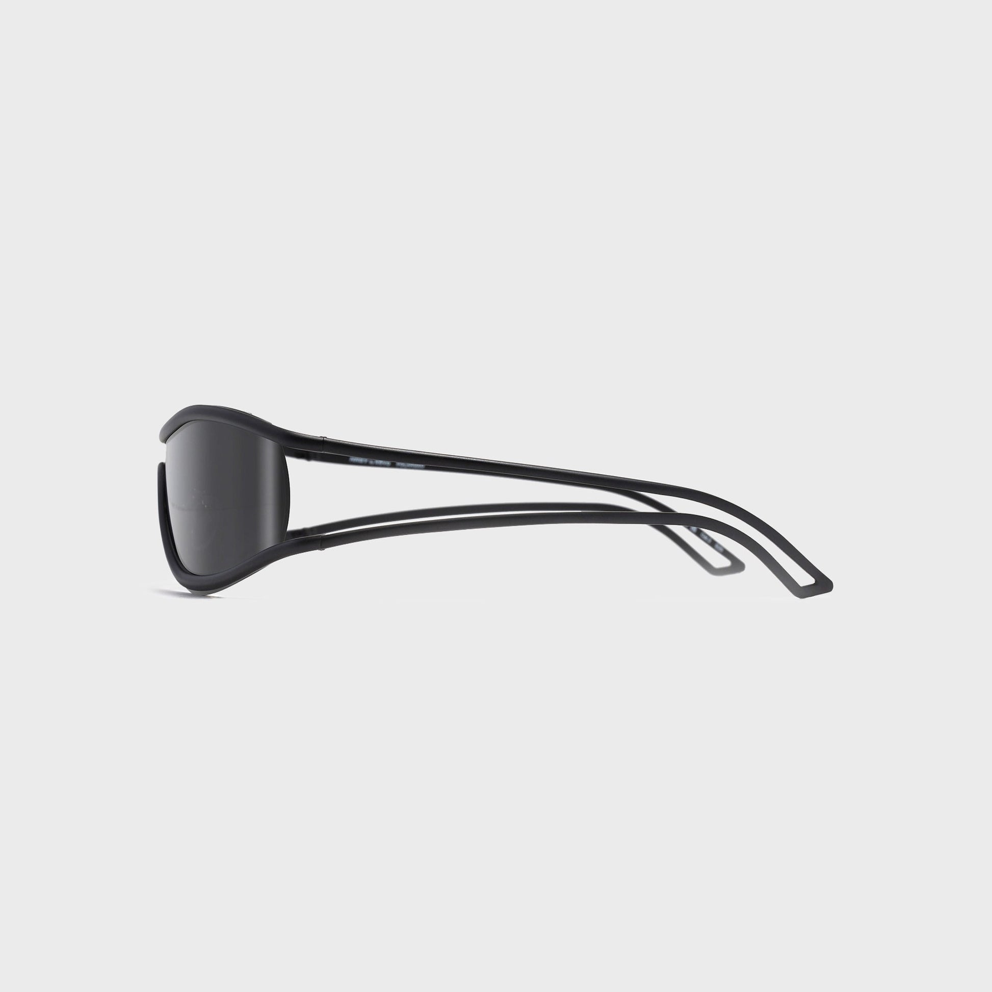 Men Kith Revo Gravity Frames - Satin Black / Graphite Lenses